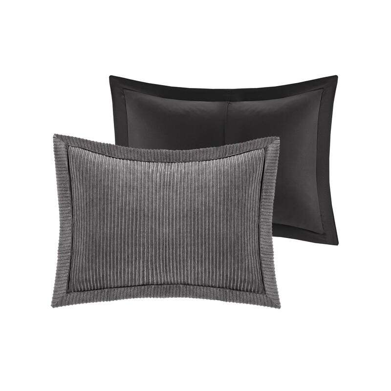 GDF Studio - Dallas 7-Piece Micro Corduroy Comforter Set