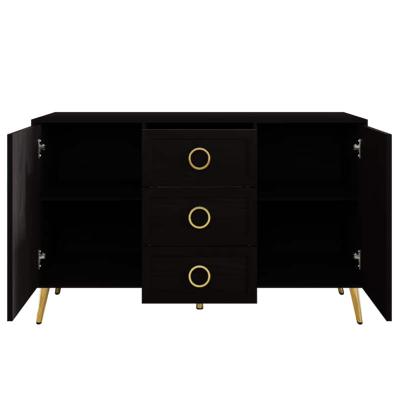 CraftPorch Contemporary Glam Sideboard Cabinet