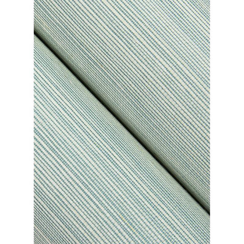 A-Street Prints Kenter Aqua Sisal Grasscloth Wallpaper