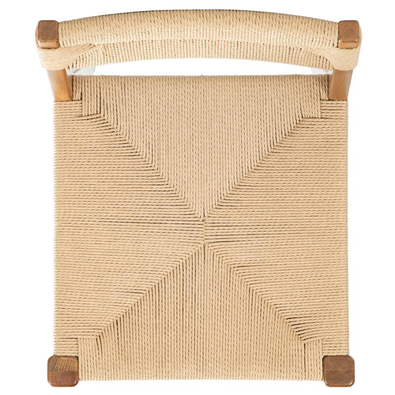 SAFAVIEH Couture Cody Rattan Barstool - 17"W x 20"D x 43"H