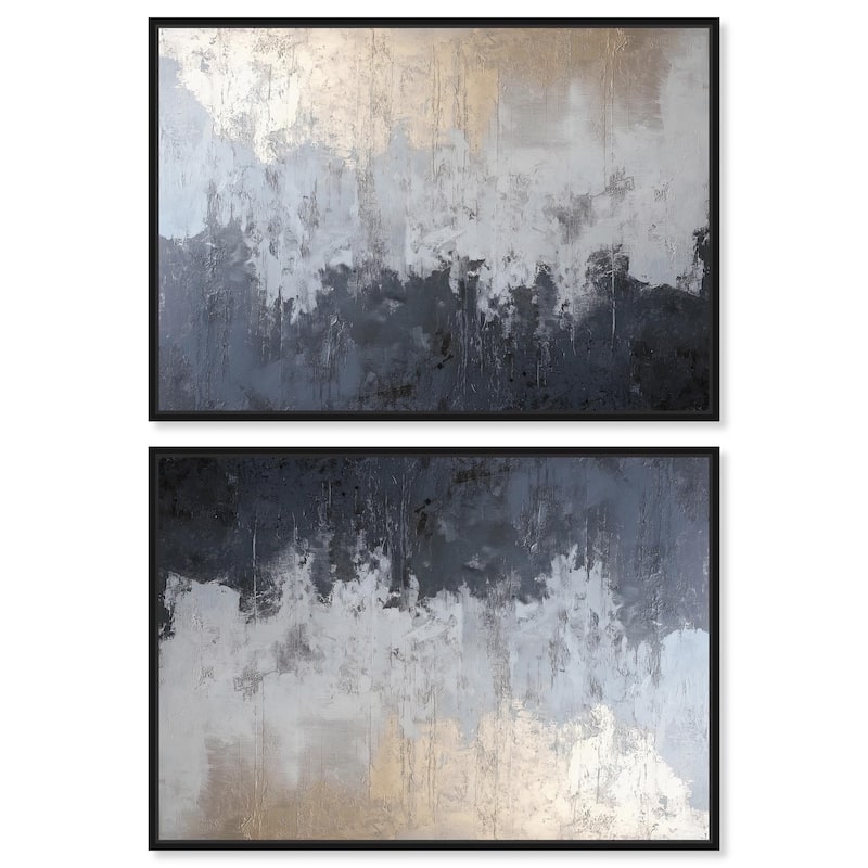 Shopping Gals Cover II Canvas by Art Remedy - 30" x 45" - Silver