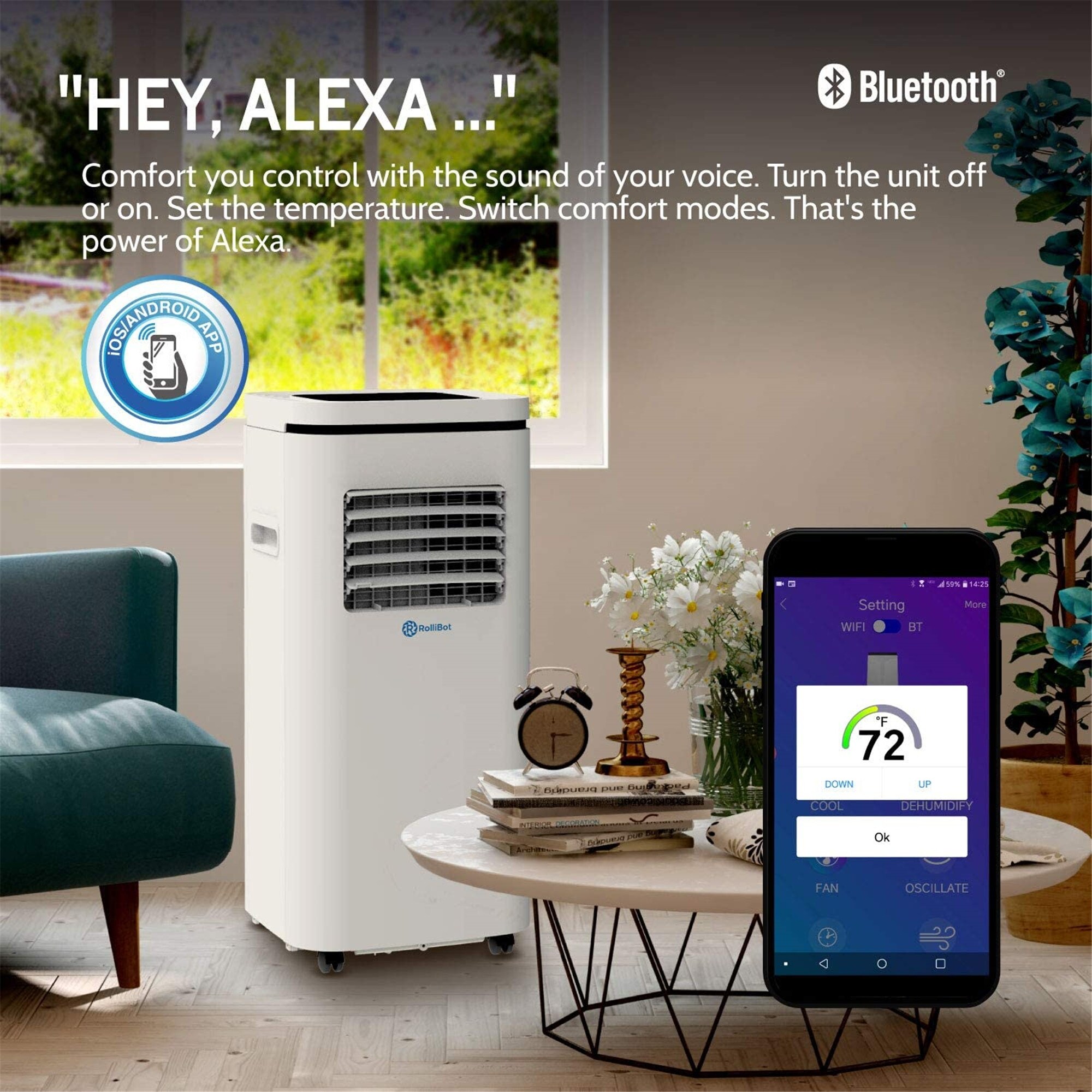 Split Ac Unit Rollibot Rollicool Mini Split Portable R290 Air