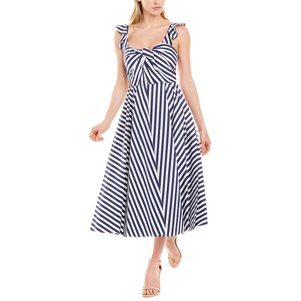 striped a line dress