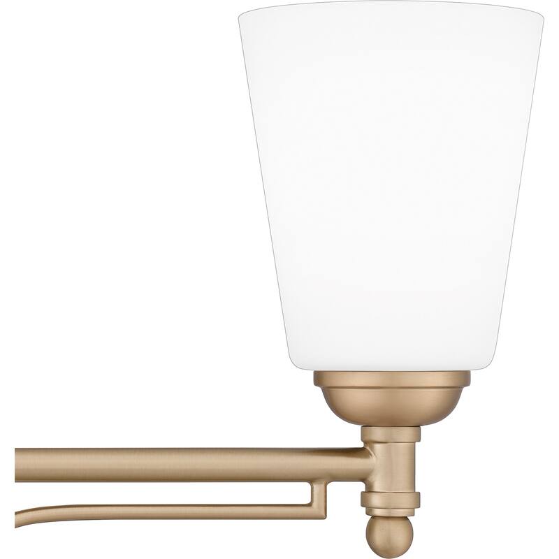 Esther 3-Light Bronze Gold Bath Light
