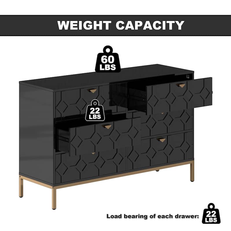 6 drawers cabinet