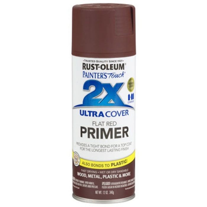 Shop Rust Oleum 249086 Painter S Touch 2x Flat Spray Paint 12 Oz Red Primer Free Shipping On Orders Over 45 Overstock 25549090