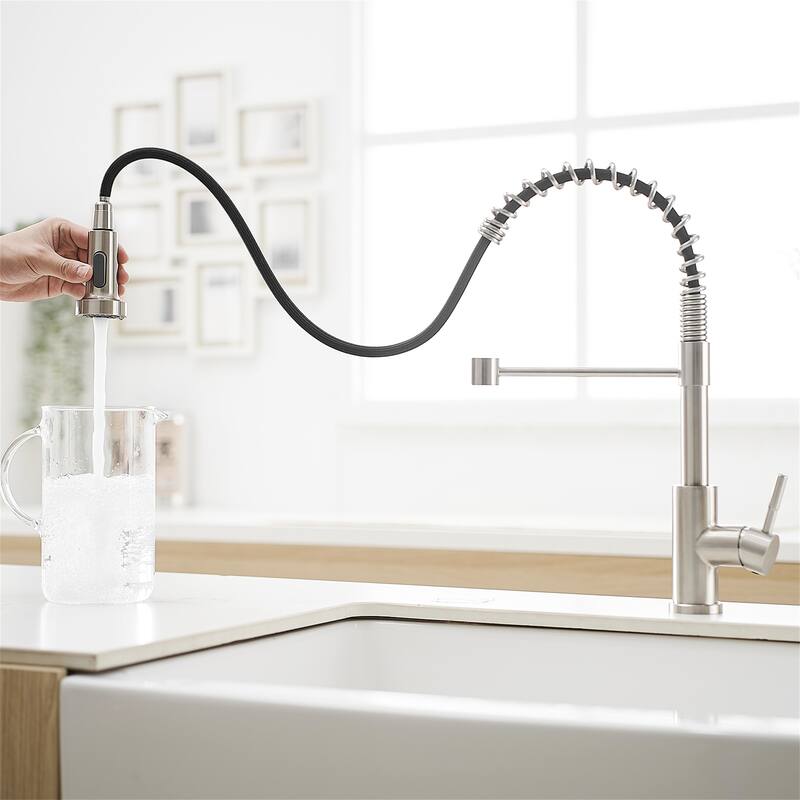 Kitchen Faucet with Pull Down Sprayer Single Handle