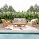 Option Natural Teak/Beige Cushion
