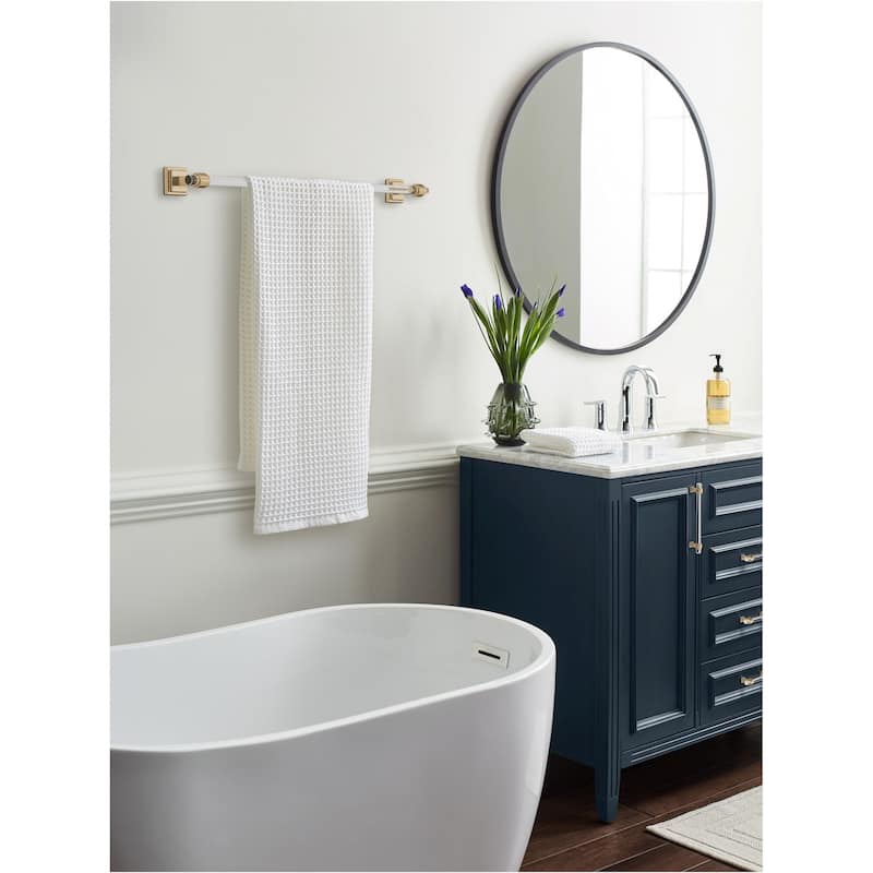 Amerock Glacio 24" Towel Bar