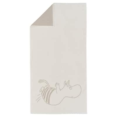 Moomin by Arabia Bath Towel 27.5x55in Moomintroll White - 27.5 x 55"