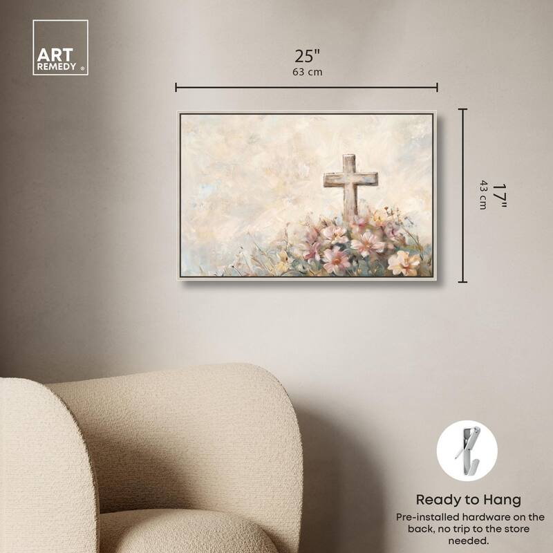 Blessed Remembrance Canvas by Art Remedy