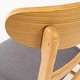 preview thumbnail 44 of 55, Idalia Mid-Century Modern Dining Chairs (Set of 2) by Christopher Knight Home - N/A