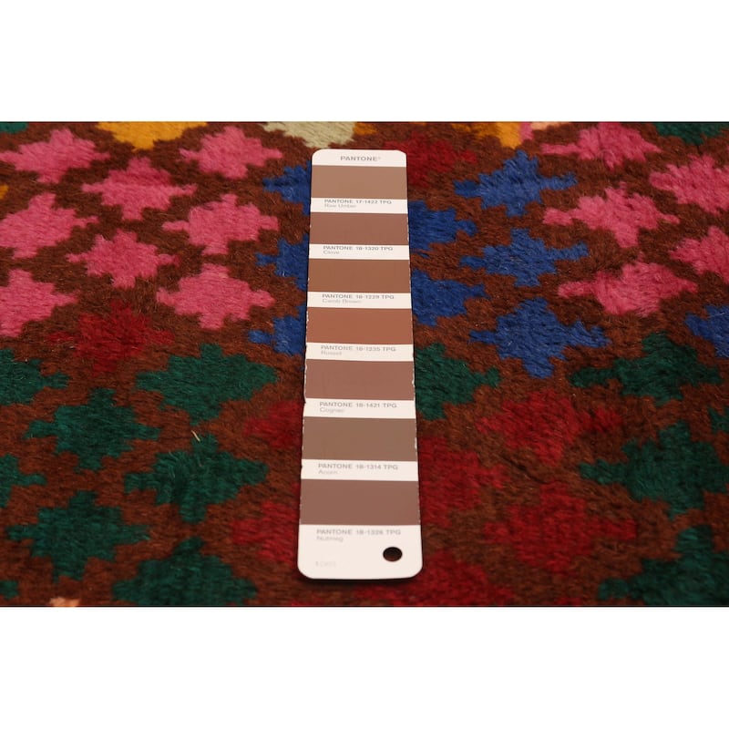ECARPETGALLERY Hand-knotted Akhjah Brown Wool Rug - 6'6 x 7'9