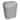 Bath Bliss 9.5 Liter Sailor Knot Swing Top Waste Bin