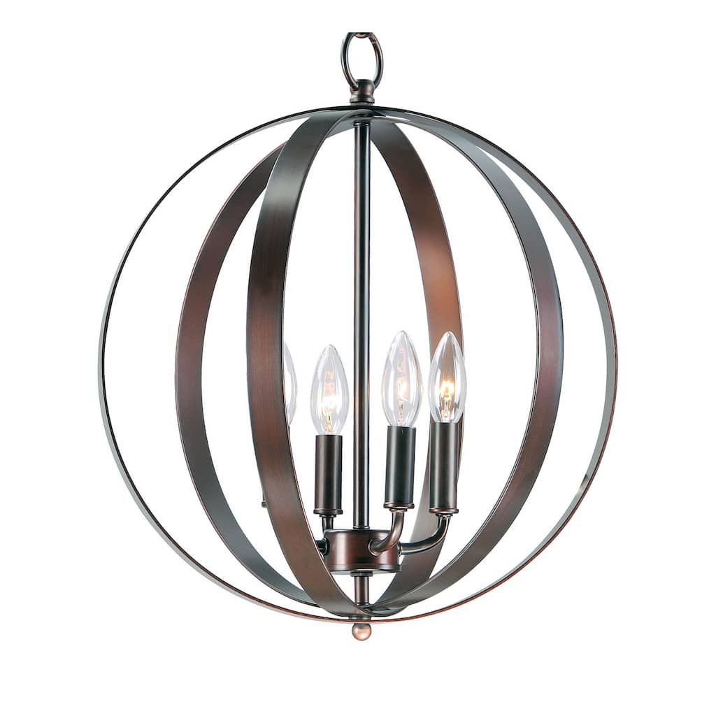 Maxim Provident 4 Light 16" Wide Taper Candle Pendant