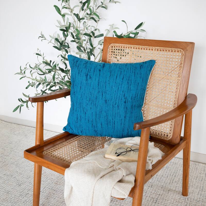 Sevita Stacy Garcia Modern Linen Handmade Decorative Throw Pillow