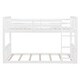 preview thumbnail 4 of 18, Twin Over Twin Bunk Bed with Ladder and Guardrails