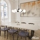 preview thumbnail 3 of 7, Hunter Hepburn Chandelier - Dining Room, Entry - Retro/Minimalistic, Sputnik