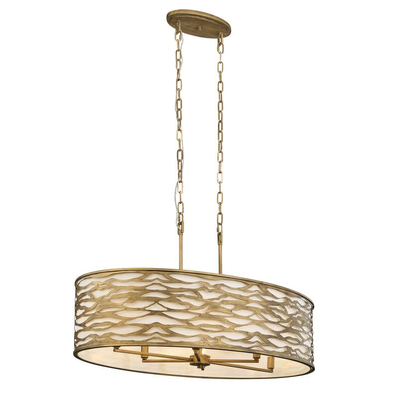 Varaluz Kato 6-Light Oval Pendant