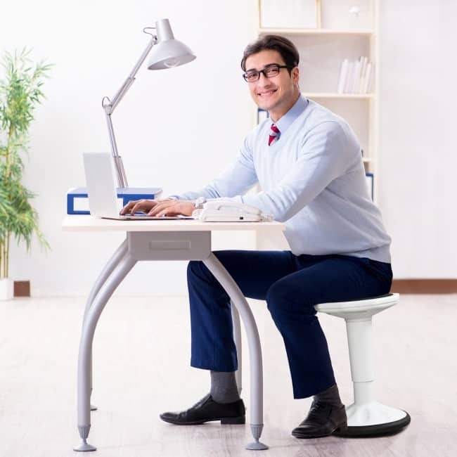 Height Adjustable Active Learning Stool Wobble Chair