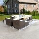preview thumbnail 3 of 12, Patio Festival 009 Col. 12-Piece Conversation Set