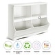 preview thumbnail 7 of 8, Gymax Children Storage Unit Kids Bookshelf Bookcase Baby Toy Organizer - See Details