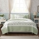 preview thumbnail 55 of 87, Madison Park Vanessa 6 Piece Cotton Percale Quilt Set with Throw Pillows