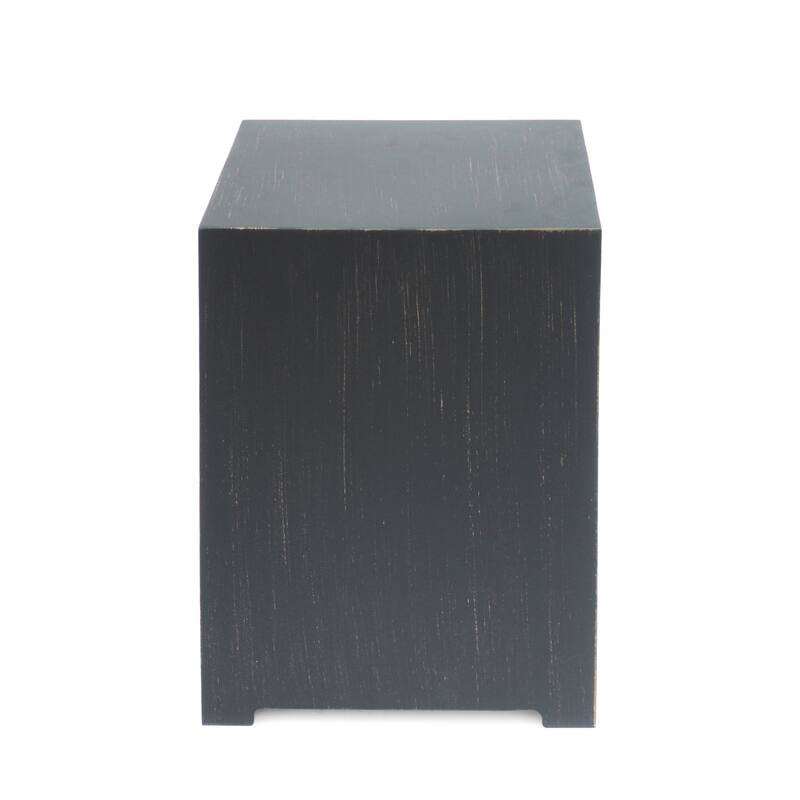 Wellington Outdoor Metal Tank Holder Side Table by Christopher Knight Home