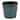Cheungs Round, 9" rustic blue planter with a tapered body - 12x12x11