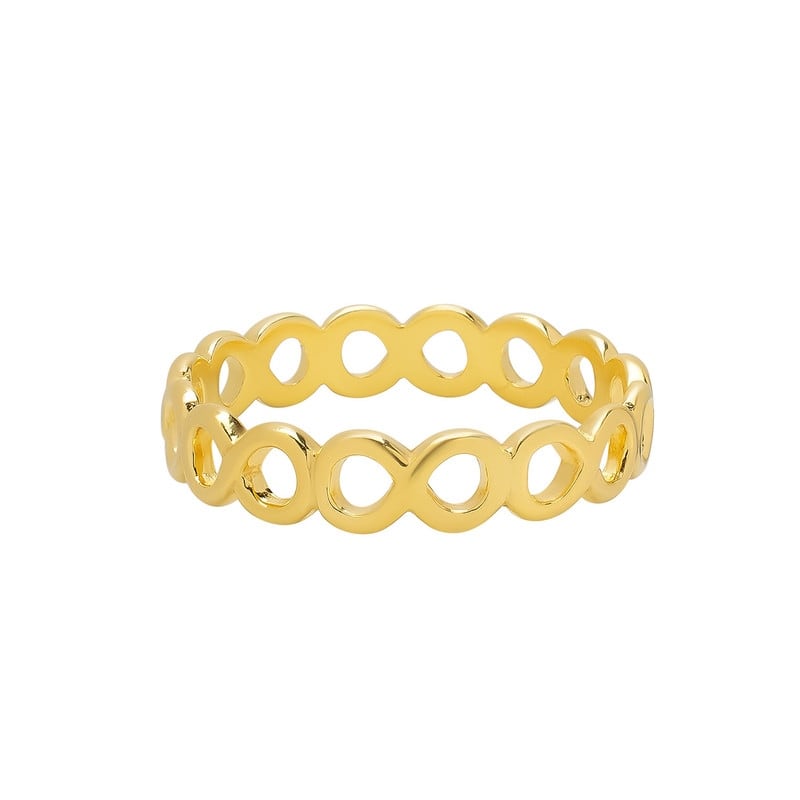 Victoria Townsend 14k Over Sterling Silver Infinity Pattern Ring.
