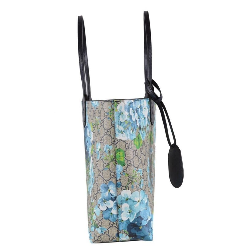 gucci blue blooms tote