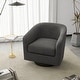 preview thumbnail 78 of 143, Modern 360°Swivel Accent Chairs Barrel Armchairs