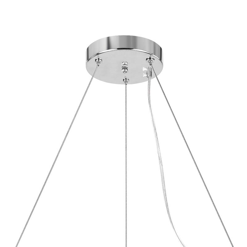 Veronique 8 Light Chandelier With Chrome Finish