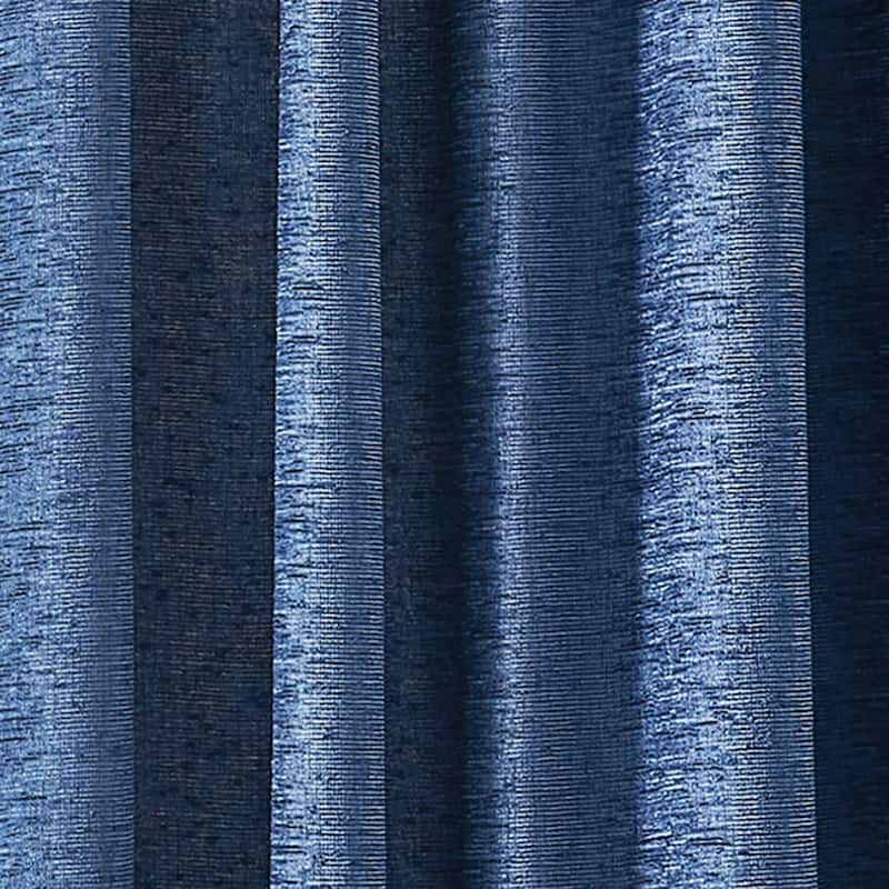 DKNY Boucle Chenille Window Curtain Panel Pair