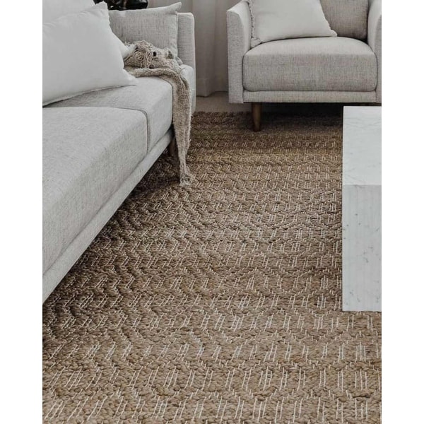 Ruby Tribal Natural Jute Rug - Bed Bath & Beyond - 40313236