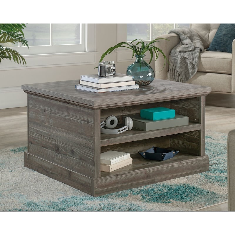 Aspen Post Coffee Table - Pebble Pine