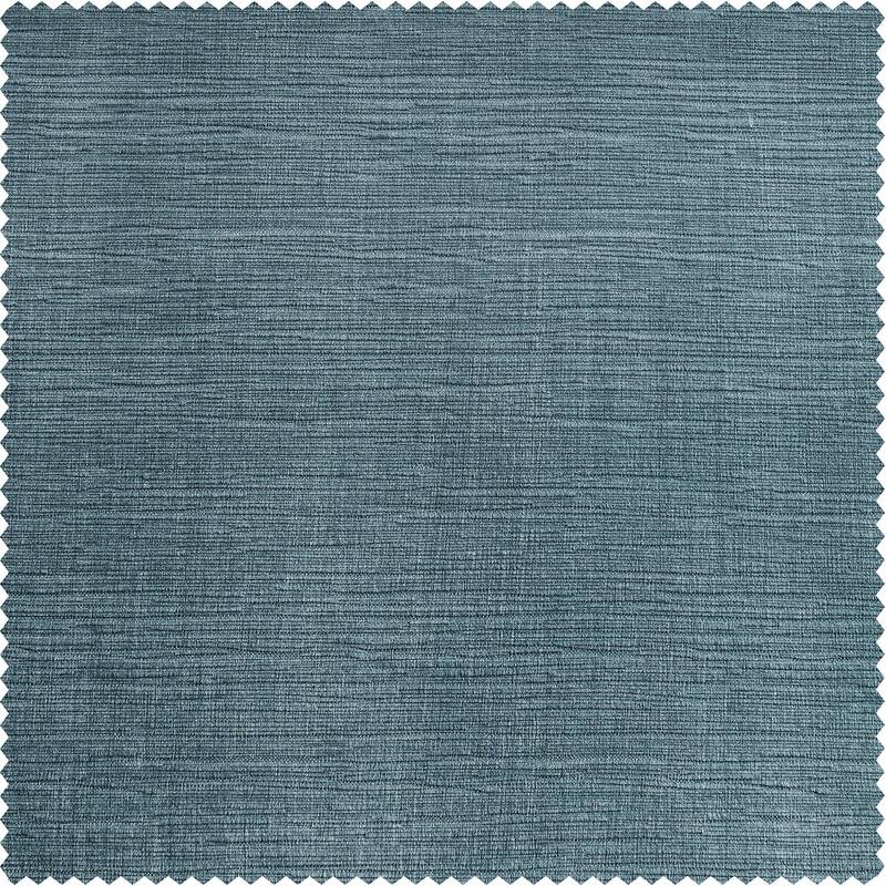 Exclusive Fabrics Ravello Burnout Velvet Curtains (1 Panel) Room Darkening Curtains For Bedroom & Living Room Curtains