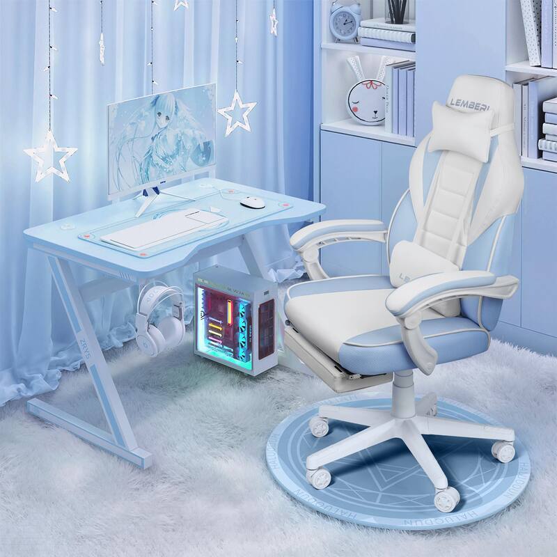 BOSSIN Racing Style Gaming Chair,300 lbs Big and Tall gamer chair High Back Computer Chair