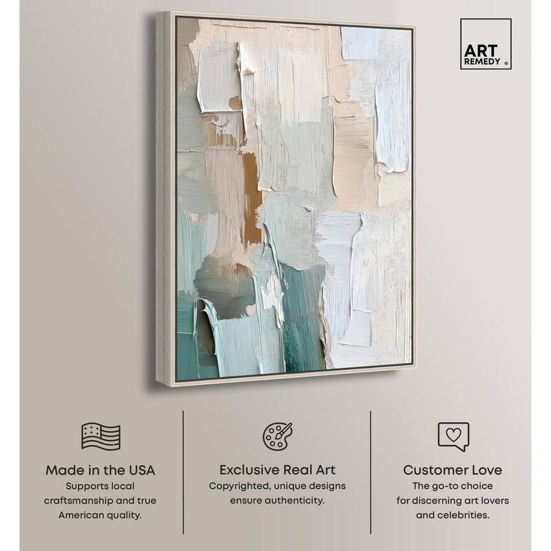 Impasto Intervals II Canvas by Art Remedy