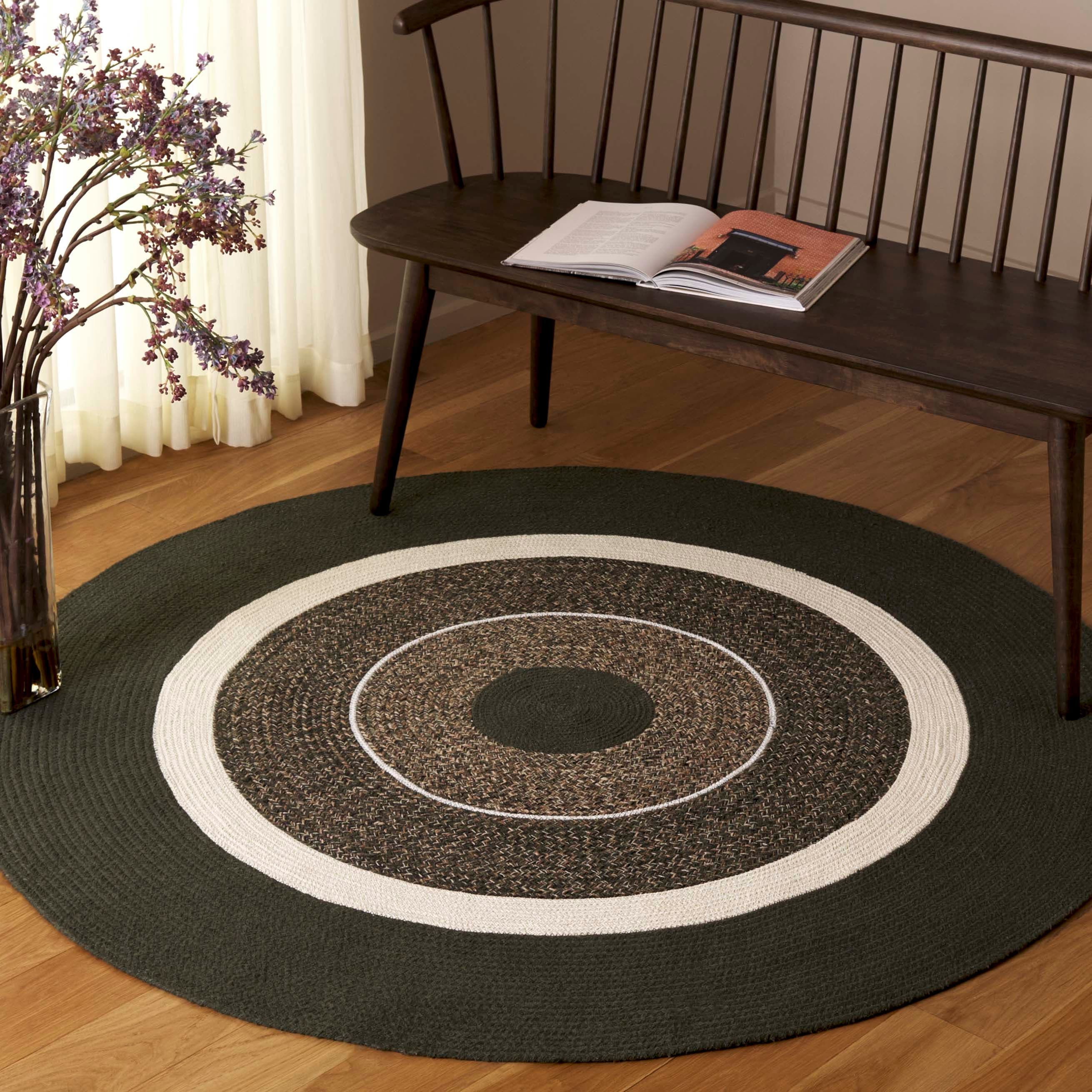 SAFAVIEH Flatweave Braided Marilin Nautical & Coastal Cotton Rug