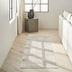 preview thumbnail 25 of 40, Calvin Klein Rush Abstract Modern Neutral Area Rug 2'3" x 10' - Ivory Beige