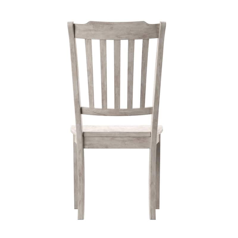 Eleanor Slat-back Wood Dining Chairs (Set of 2) by iNSPIRE Q Classic
