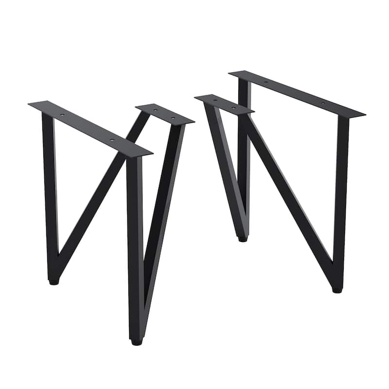 Dowell 7001 Series Vanity Hairpin Leg, 13" (pkg of 2) - Black