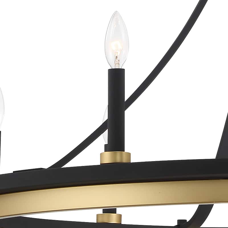 Acroma 12-light 40In Modern Farmhouse Large Empire Chandelier