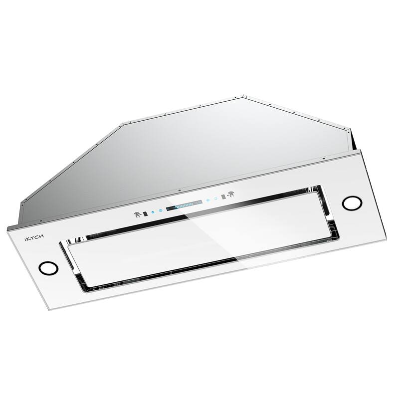 IKTCH 30/36 Inch 900 CFM Ducted Insert Range Hood In Stainless Steel