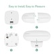 preview thumbnail 10 of 8, Momcozy Multi-Function Baby Scale - Weight & Height Measurement - White - No Size