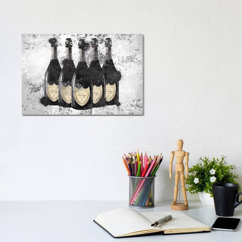 iCanvas "Champagne II" by Amanda Greenwood Canvas Print - 8x12x0.75
