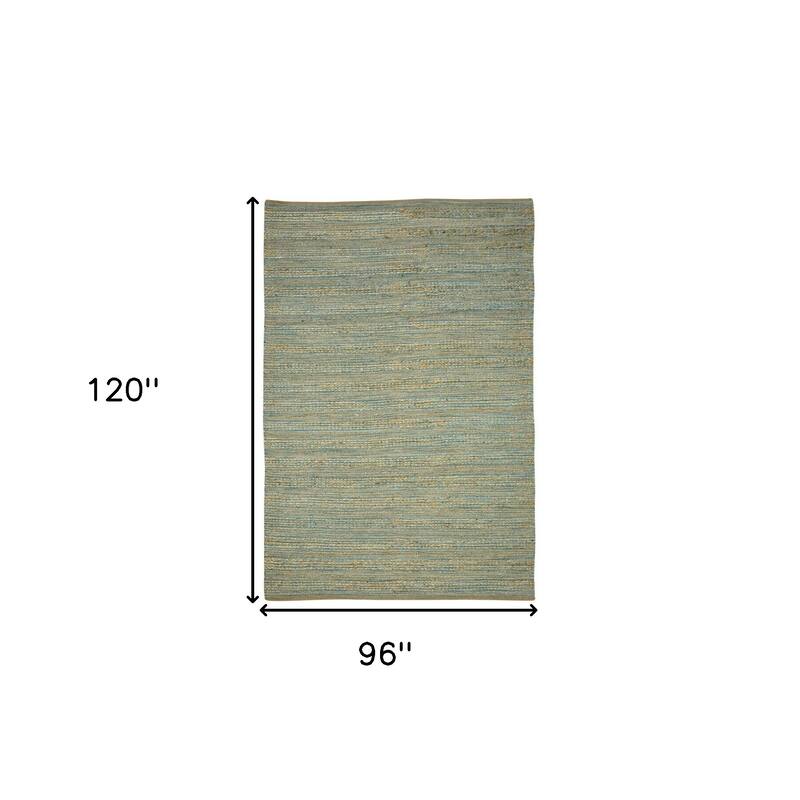 HomeRoots Striped Lodge Rectangle Area Rug