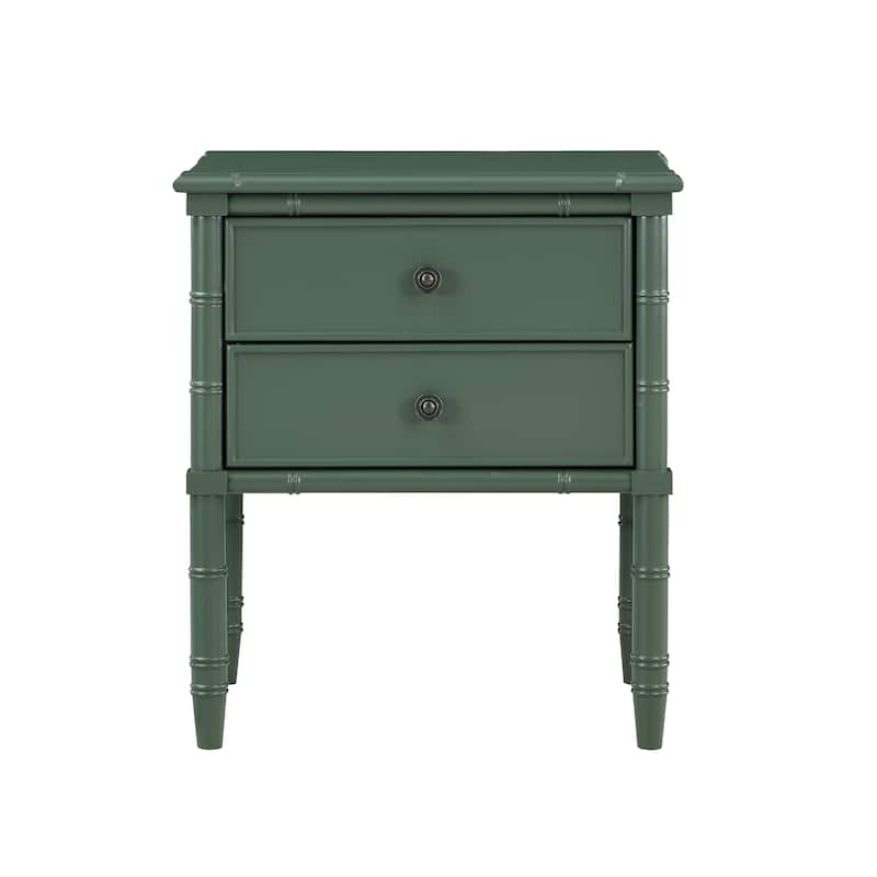 Ettington Carved Bamboo 2-drawer Nightstand by Greyson Living