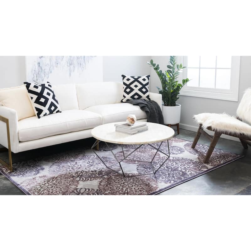 Country & Floral Cadence Collection Area Rug